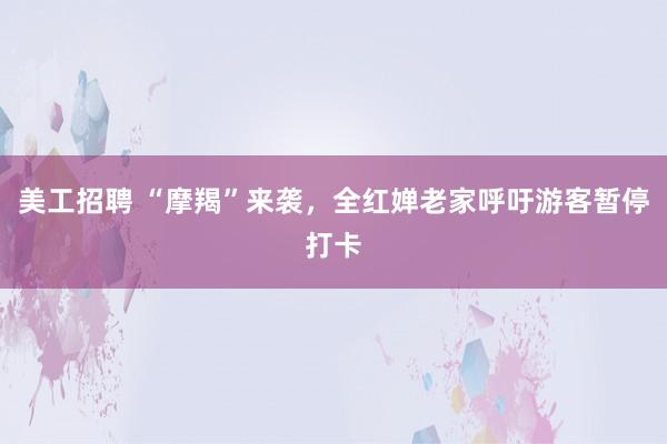 美工招聘 “摩羯”来袭，全红婵老家呼吁游客暂停打卡